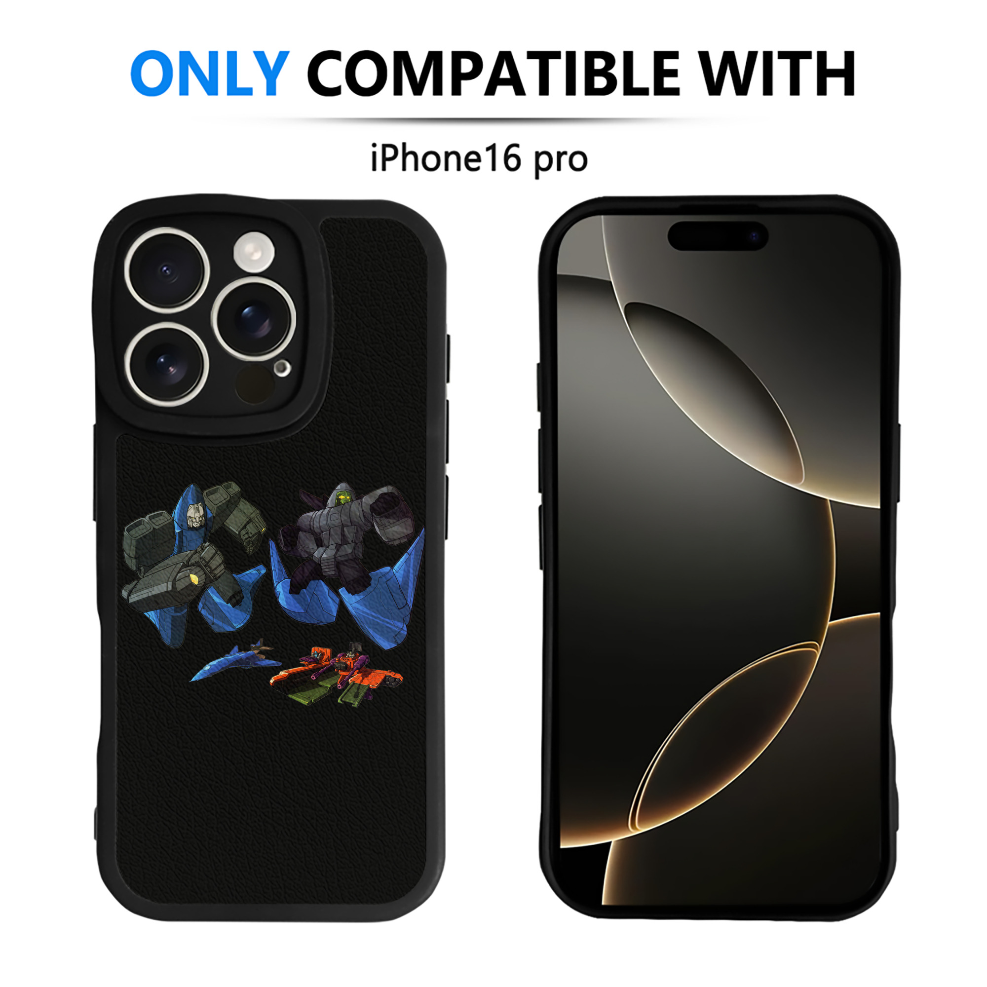 （画像用）  【iPhone 16シリーズ対応】シリコンスマホケース（レザー調） 材質：シリコン